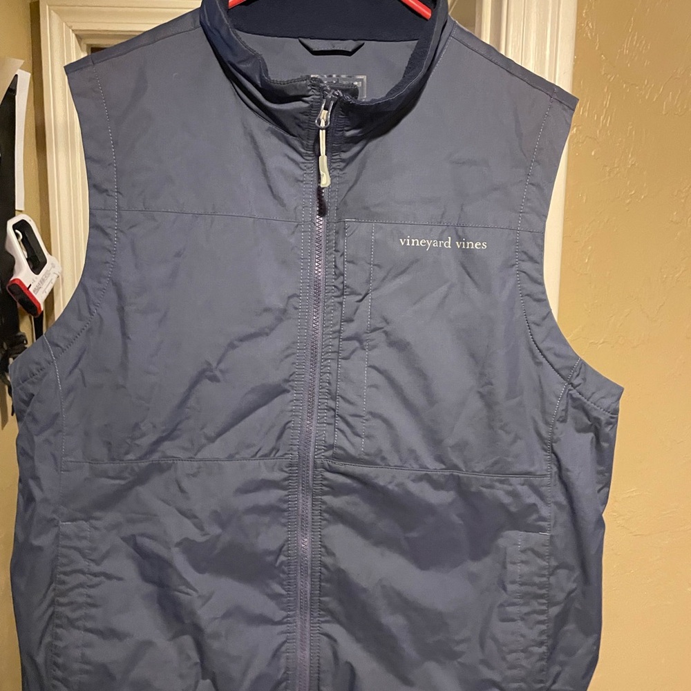 Vineyard Vines Men's Blue Vest